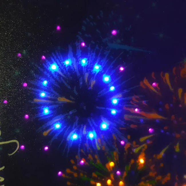 Believe in your dreams light up notebook school supplies stationery elastic banding notepad