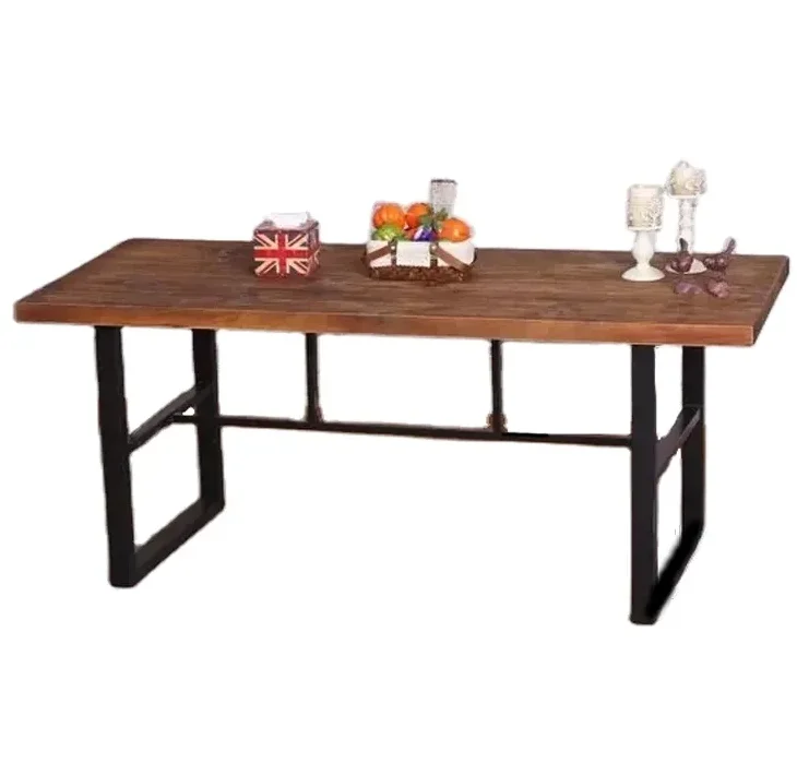 Hot Selling Furniture Wood Dining Table High Quality Solid Oak Wooden Table Desk