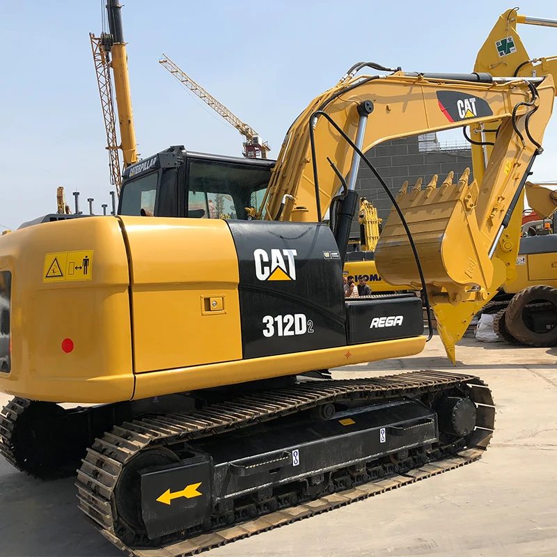 Экскаватор на гусеничном ходу cat 312d 12 тонн по низкой цене