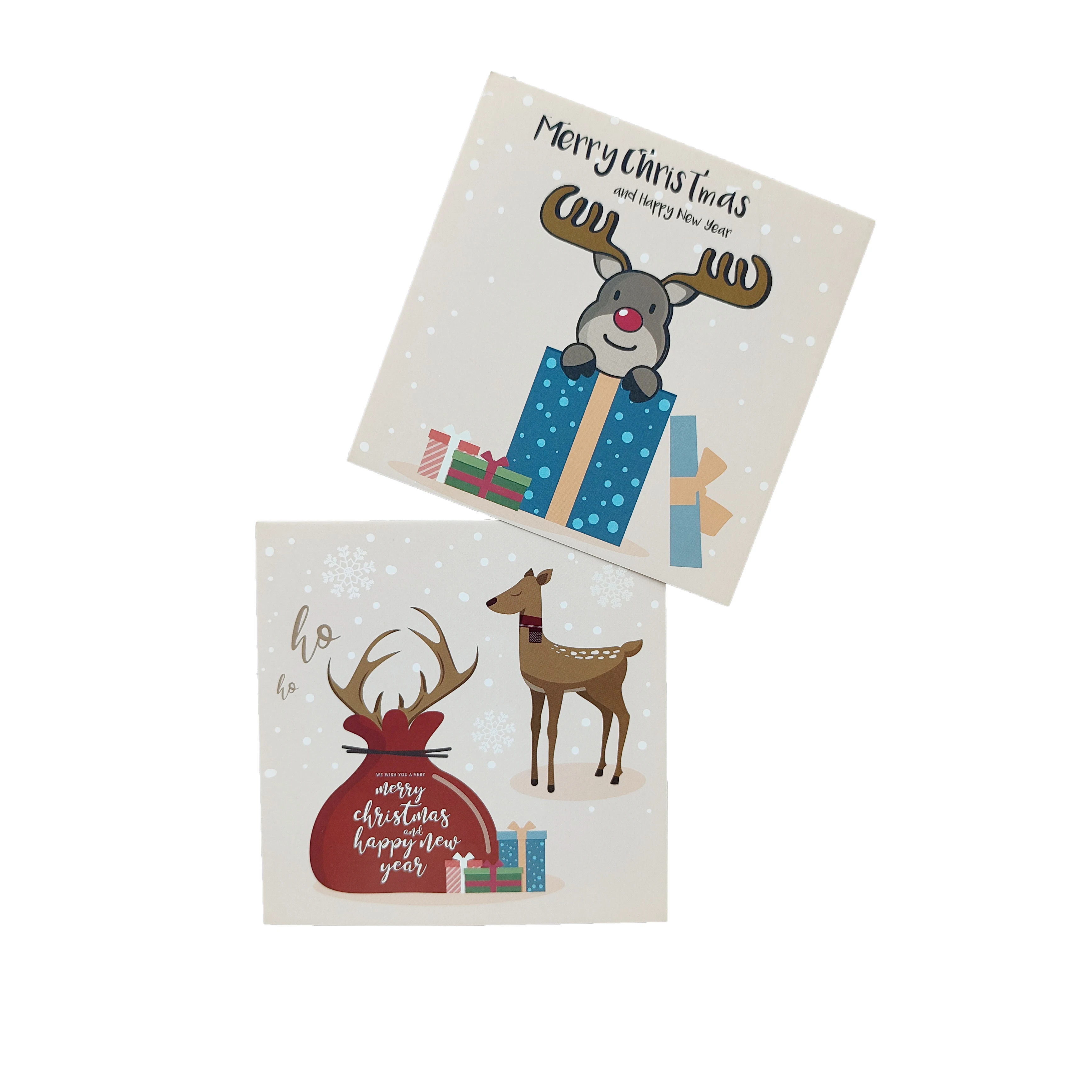 Custom printed logo paper card  business  shopping tag cards Christmas card