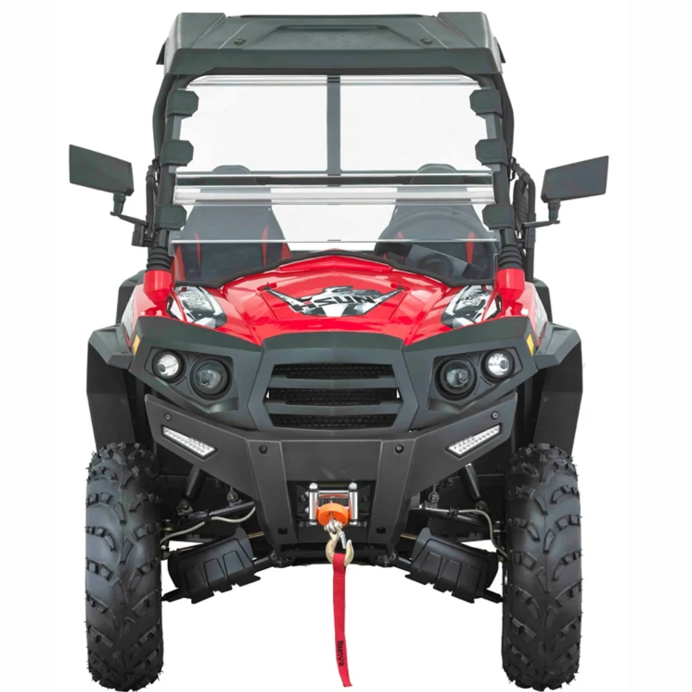 HISUN Quad 250cc/750cc Gasoline Engine Powered Automatic 4X4 UTV Buggy Off Road Side By Cheap Price Side Adult Quadricycle