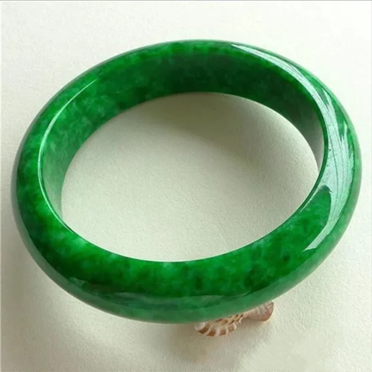 2024 100% Natural Burma A grade jade jadeite emerald bracelet gemstone jewelry jade for women