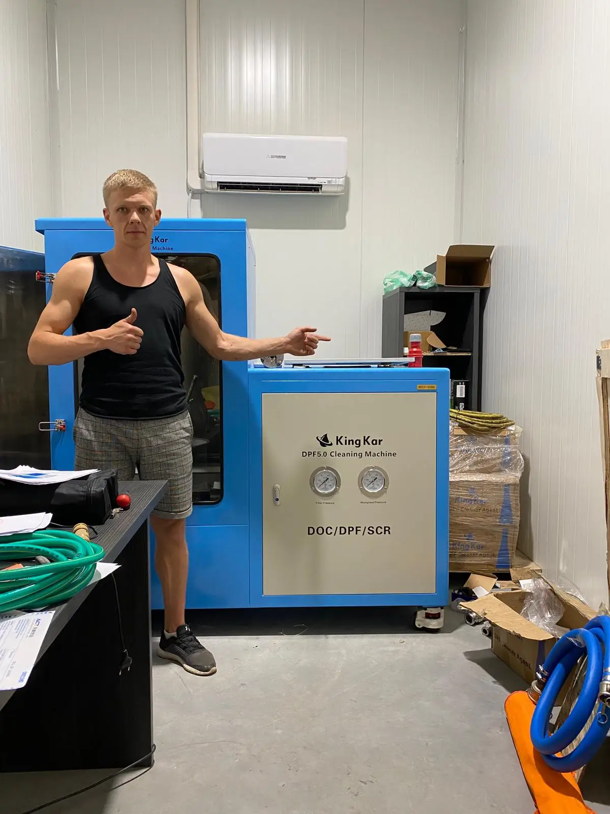 Ce Certificate High Pressure Dpf Cleaning Machine Car Detailing Equipment Dpf Filters Cleaner Machine