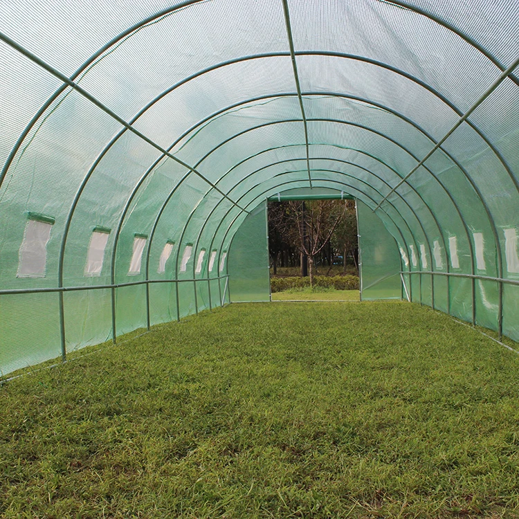 Cheap price aluminium large lean to greenhouse polycarbonate hobby greenhouse