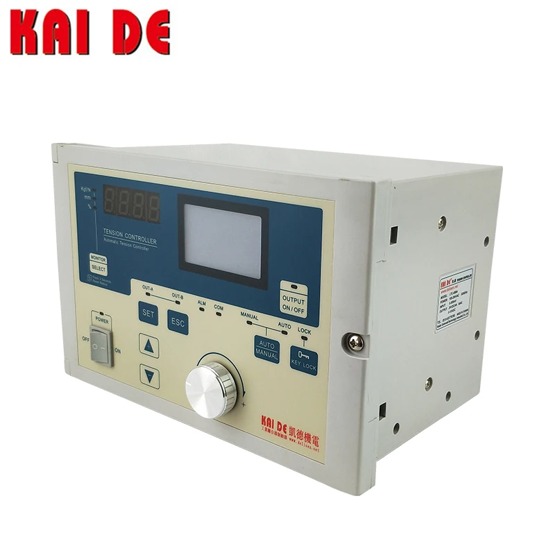 China Factory Supply 0-24VDC Output Magnetic Brake Digital Taper Auto Tension Controller For Printing Machine