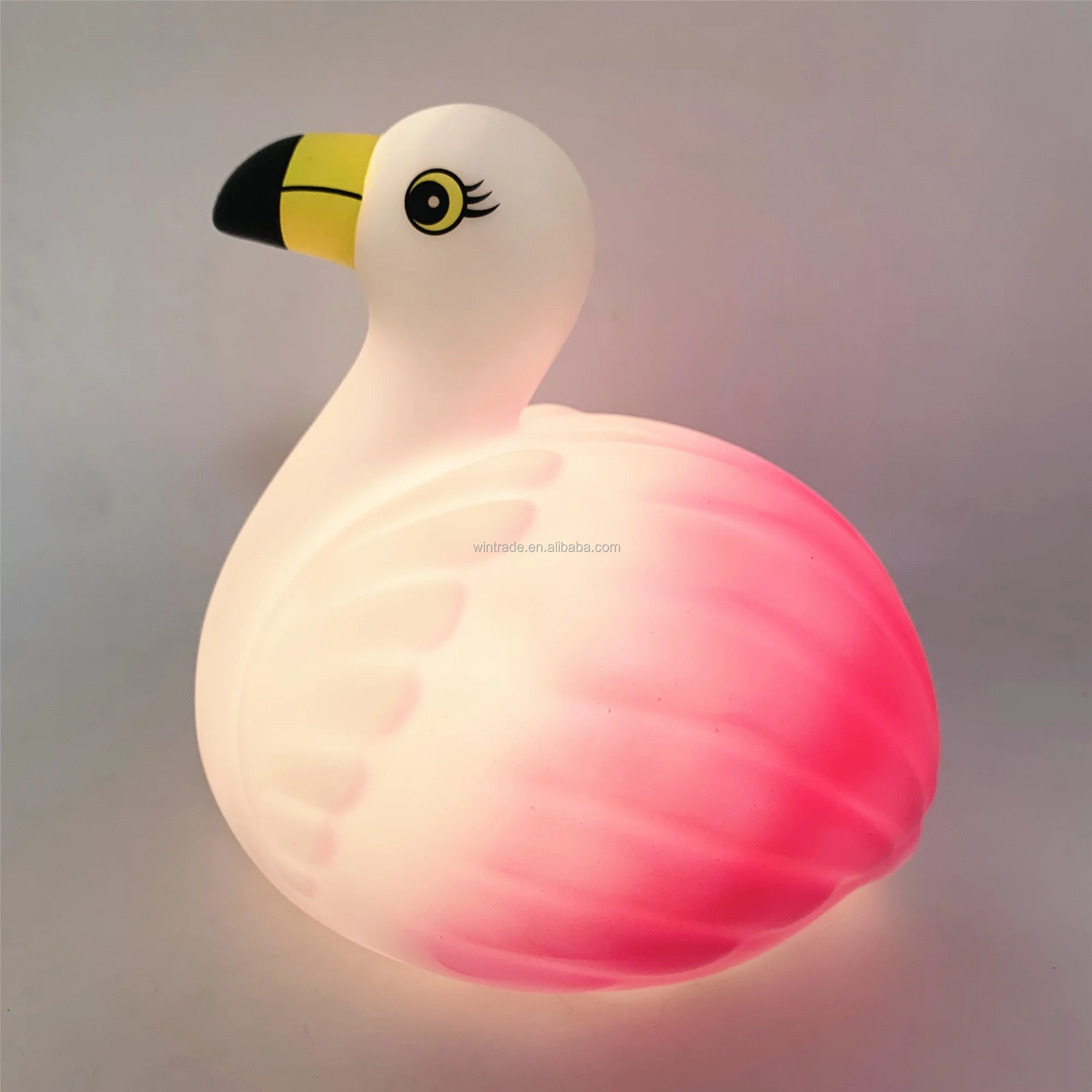 Flamingos night light led light with sensor rechargeable switch touch decorative in bedroom for kids