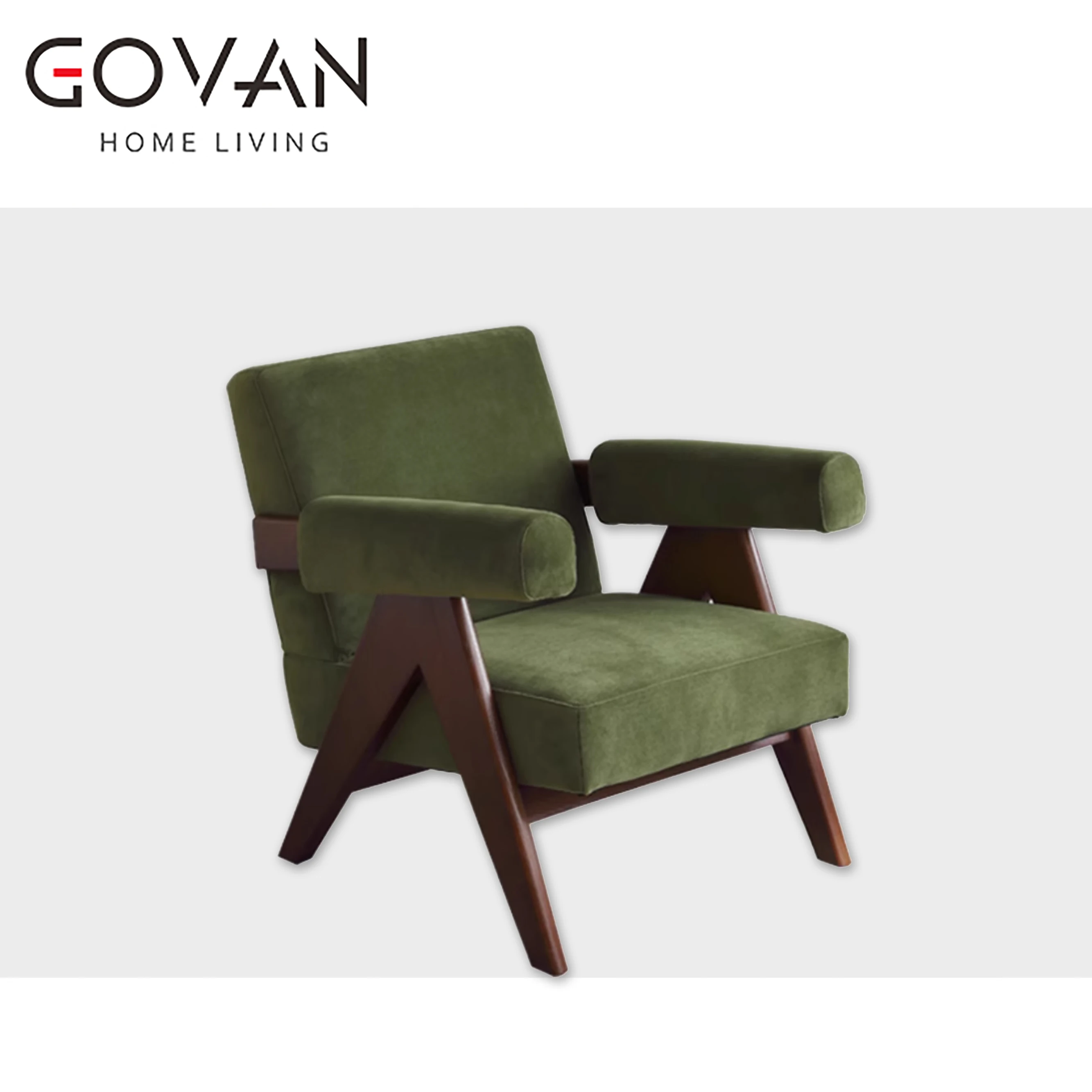 2024 Wabi Sabi Chandigarh Vintage Sofa Quality Armrest Single Seater Sofa Living Room
