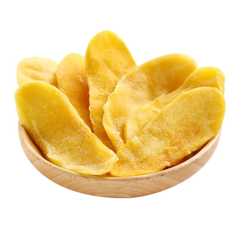 Wholesale Good Price Natural  Healthy Snacks Frozen Dried Air Dried Mango Slices