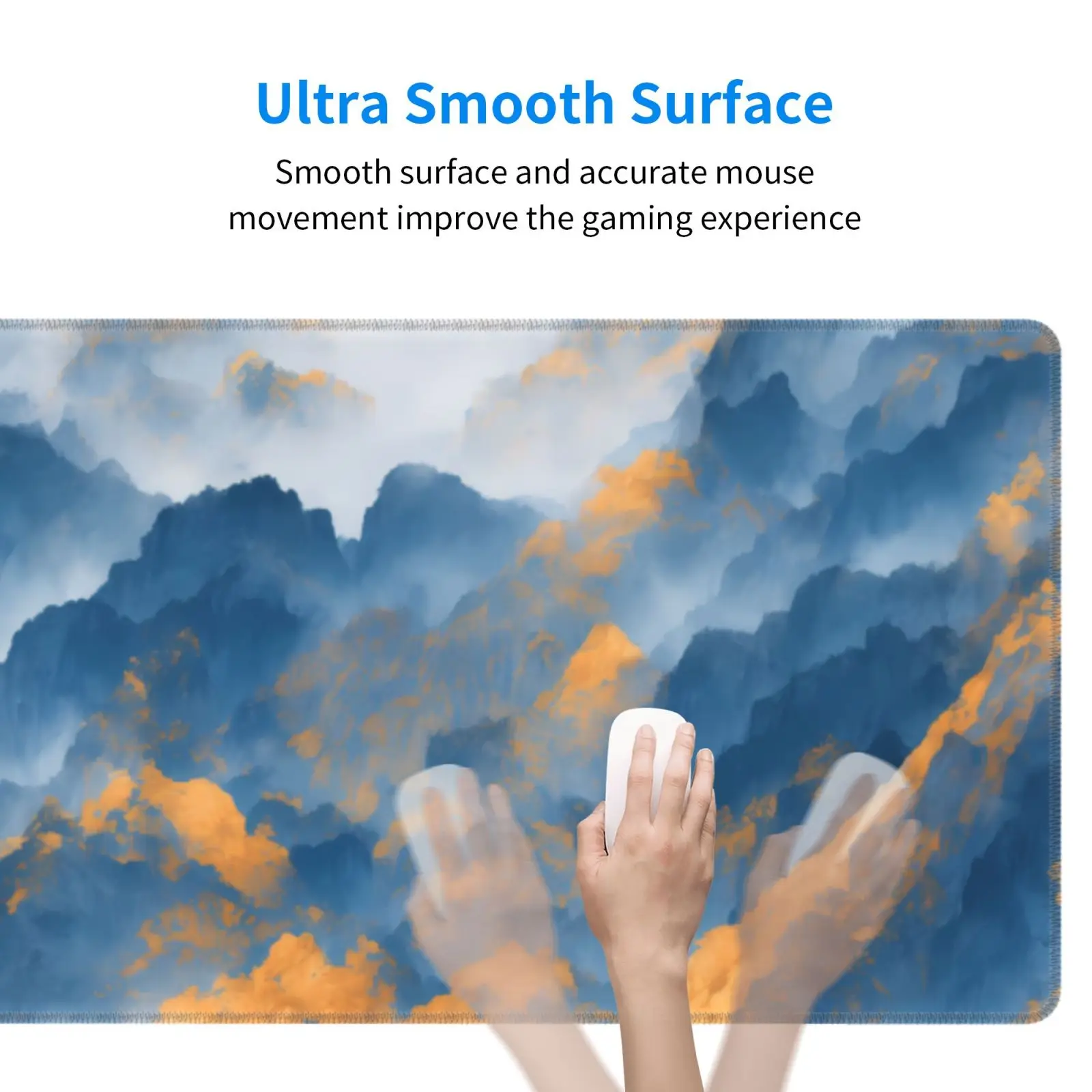 Personalized Logo Printed Waterproof Mouse Pad Rubber Gaming Mousepad Computer Mouse Mat Keyboard Pads Custom Made