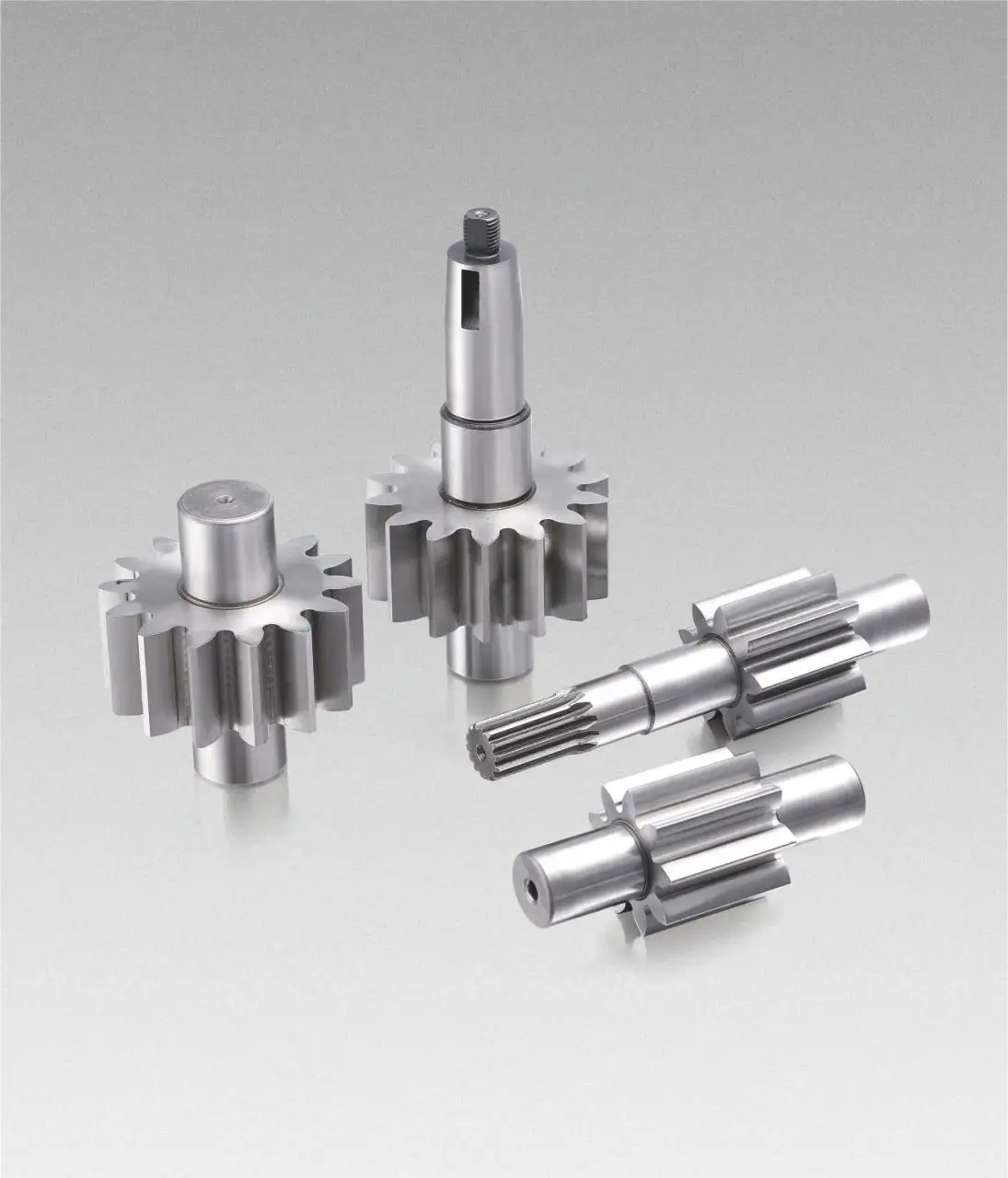 CNC Machinery custom pinion shaft drive main shaft OEM/ODM Forging Steel transmission Large Spline Shaft