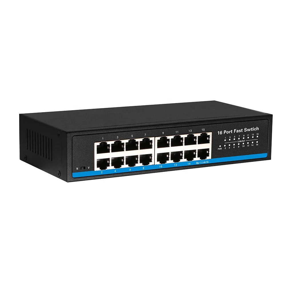  IEEE 802 3 802.3i 10BASE-T IP40 интернет poe сетевой коммутатор 16 портов l2