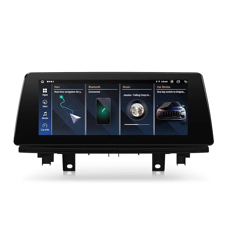 Автомобильная мультимедийная система с сенсорным экраном и 10 25 для android 13 BMW X1 F48 2016-2019 NBT EVO