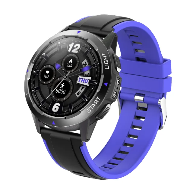 NY28 Smartwwatch GPS Altitude Air Pressure Compass Blood Oxygen 250mAh HX3690Q Men Sports Smart Watch PK M7 GPS