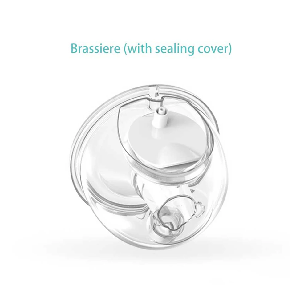 Wearable Breast Pump Accessories,Compatible with 24mm S9/S12 Upgrade Duckbill Valve with Free Rotation Milk Collector Cup Part