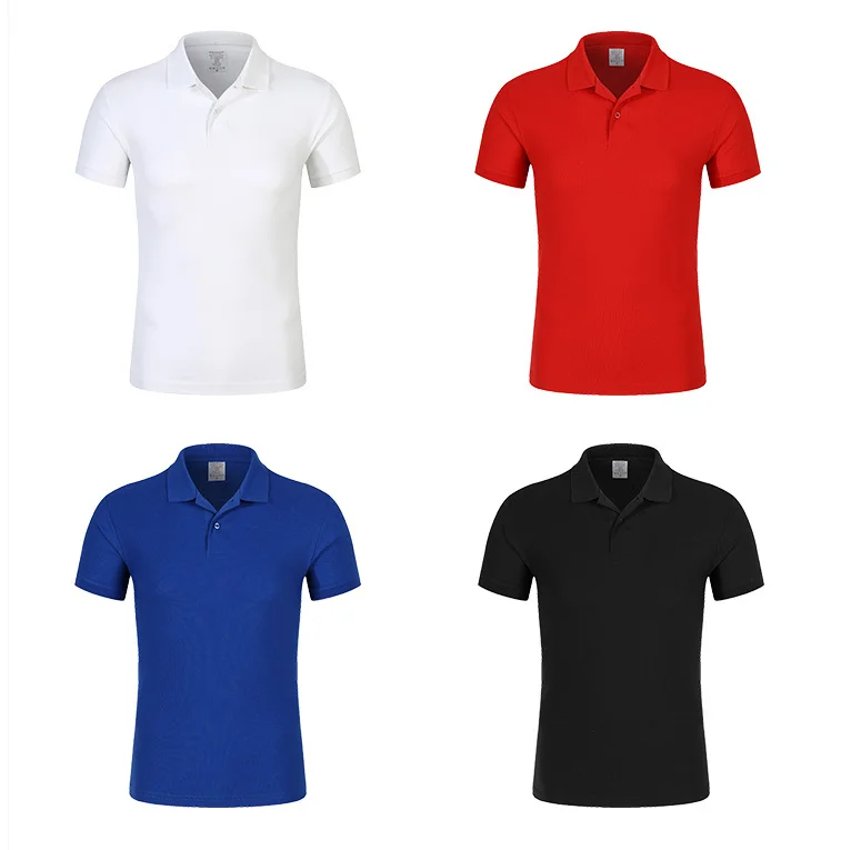 Factory price high quality 100% cotton 12 colors custom printing embroidery logo plain blank men polo t shirt