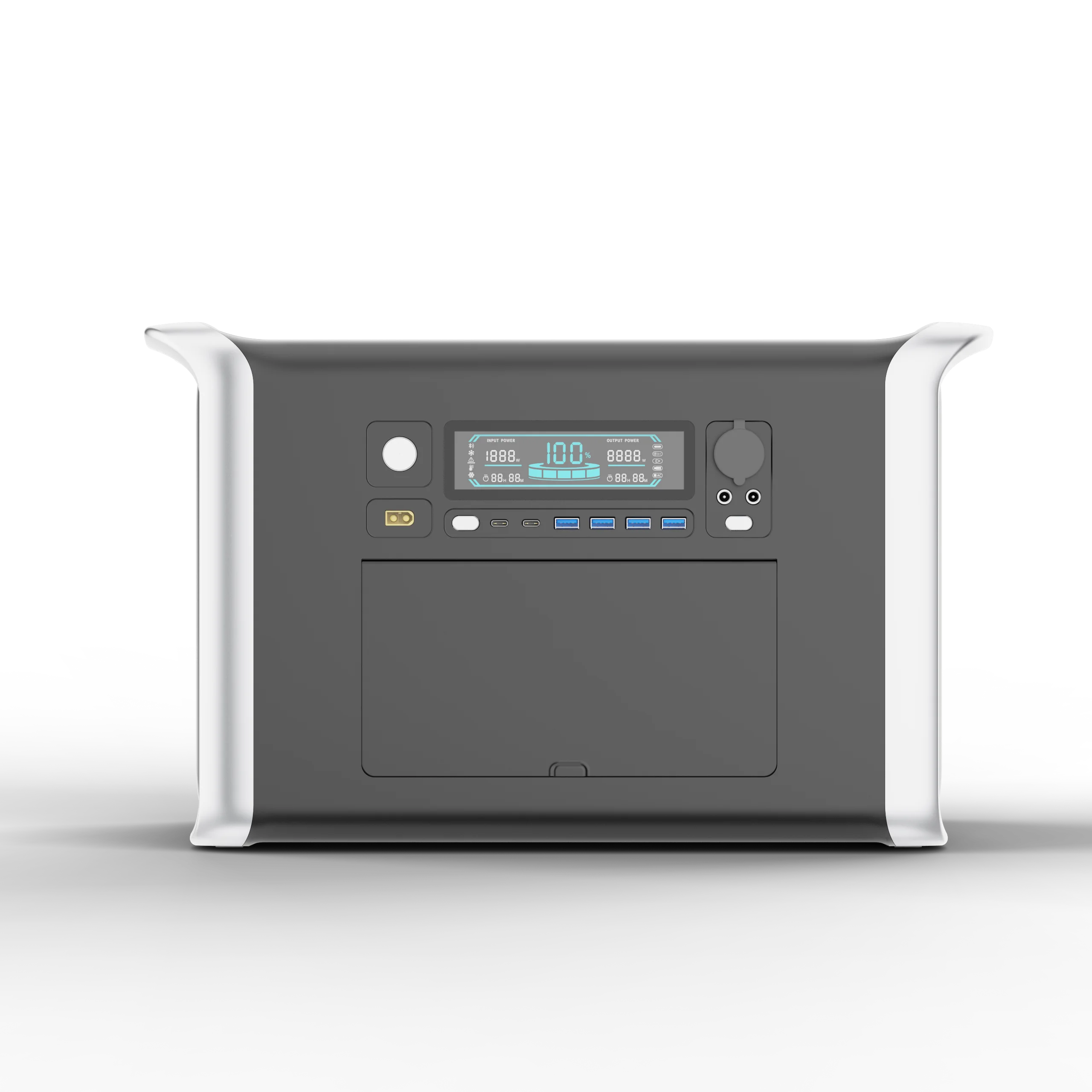 Ap2000 High Capacity Power Station Outdoor Activities Lifepo4 Battery Car Charging Energy Storage Power Bank