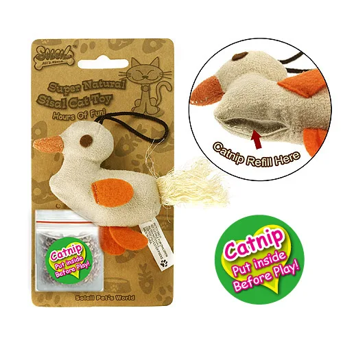 Натуральная кошка игрушка С Кошачьей Мятой