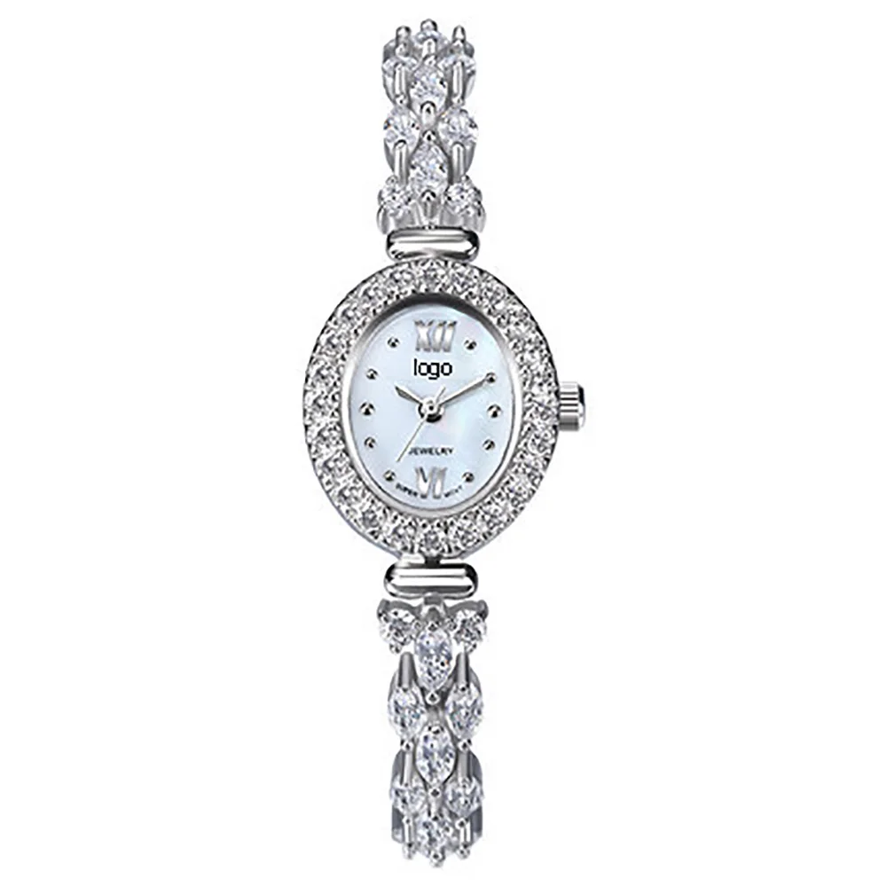 Luxury Custom Lced Out Diamond HipHop Jewelry Watch Clastyle Elegant 925S Sterling silver watch