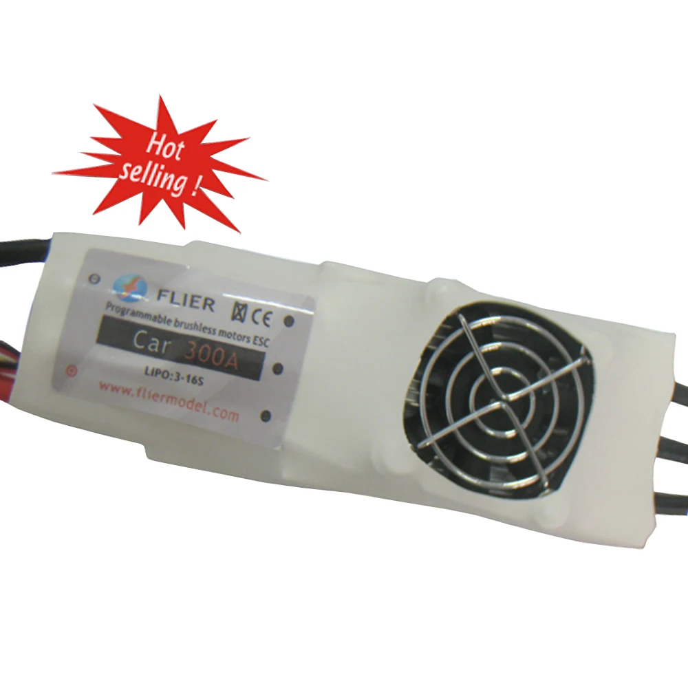 Flier 16S 67V 300A ESC для RC 1/5 автомобилей и гоночных