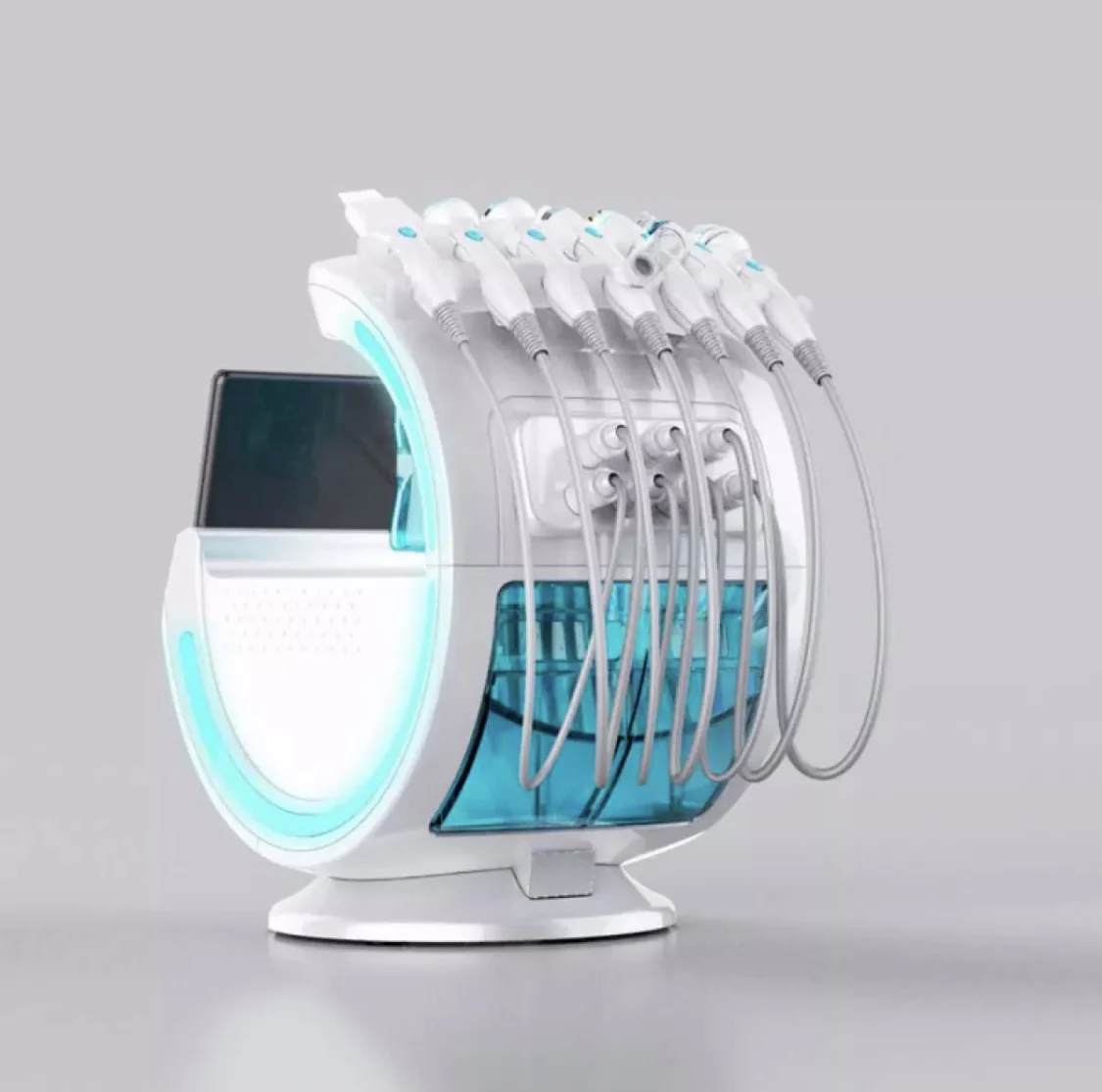 7 в 1 Смарт ice blue Плюс оборудование hydra микродермабразия hydrodermabrasion воды машинки для отшелушивания лица