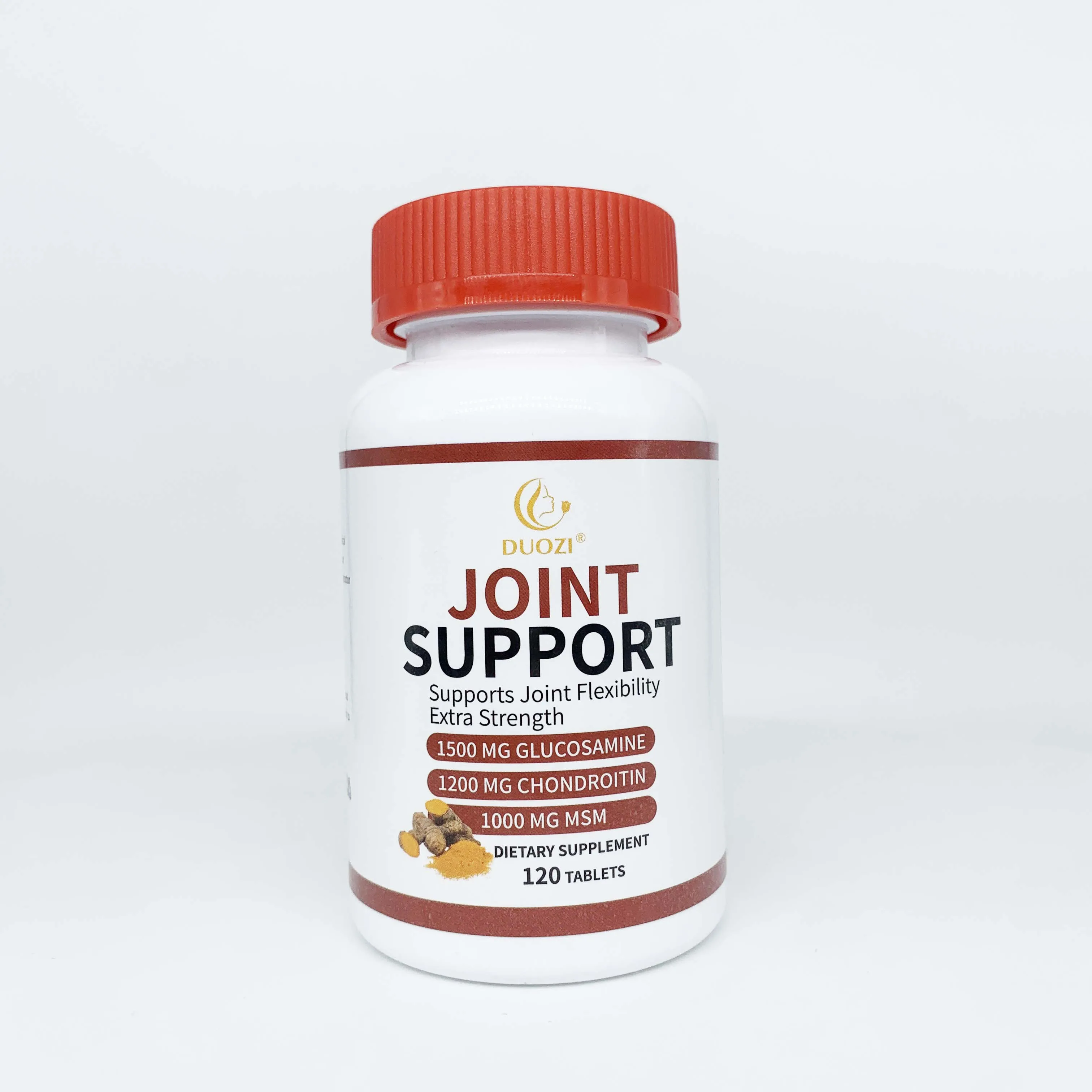 OEM duozi food supplements 1500mg glucosamine for joints 1200mg chondroitin joint support product MSM joint support tablet