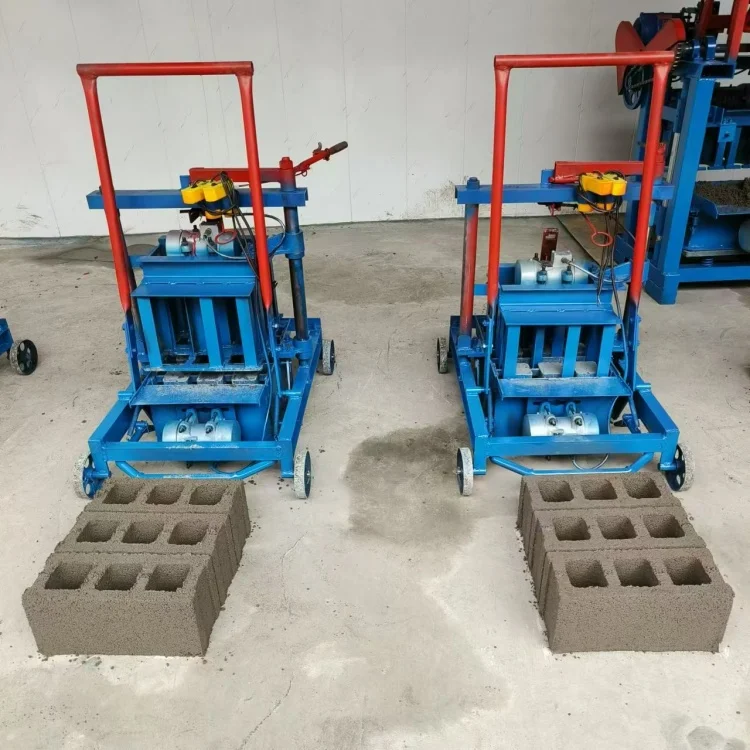 Diesel Engine Fly Ash Cement Concrete Hollow Block Forming Machine Electric Pavement Solid Brick