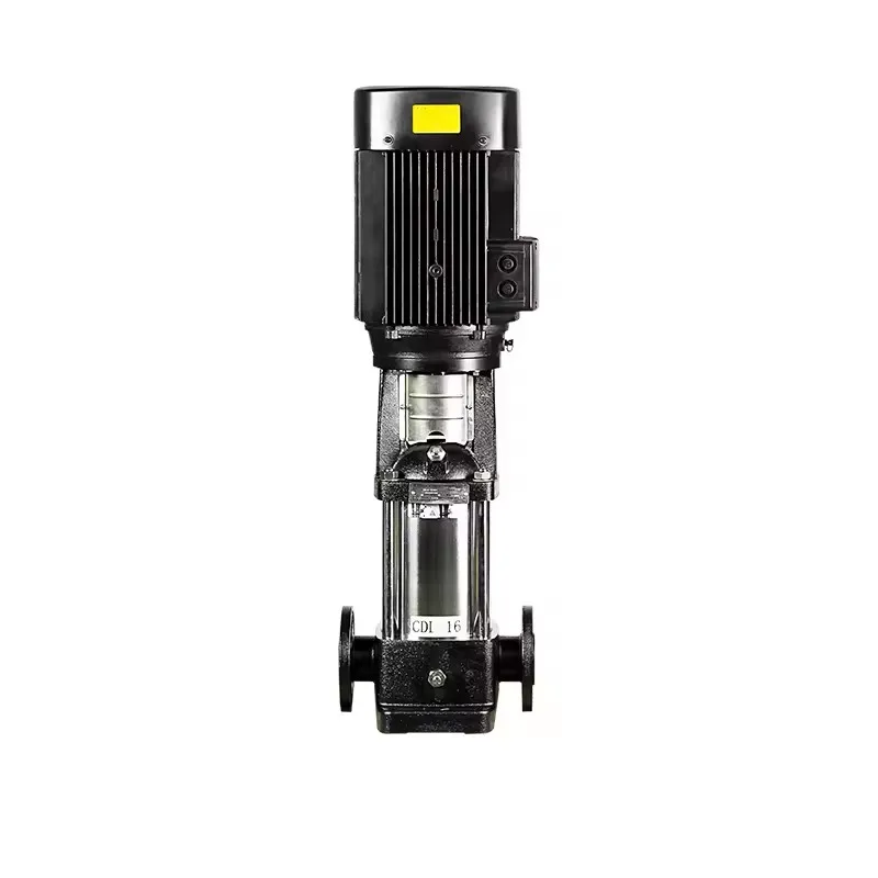 20HP Big Power Booster Vertical Multi Stage Pump 3 Phase High Lift 304SS OEM For Industrial