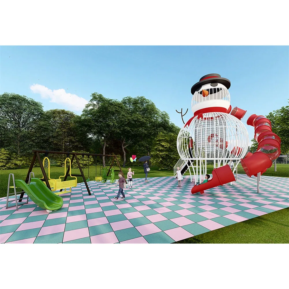 Playhouse Zone Commercial School Land Centre Outdoor Children Play Park Games Kids Outdoorplayground Equipment