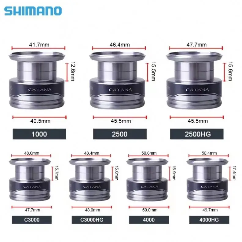 2022 CATANA FE 1000 2500 2500HG C3000 C3000HG 4000 4000HG Spinning Fishing Reel AR-C Spool G-Free Body Saltwater Fishing Wheel