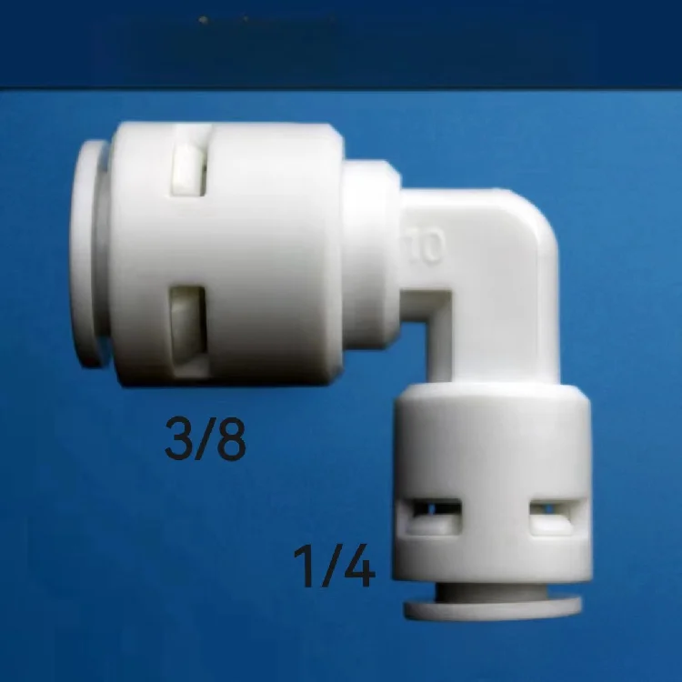 Free Sample 1/4 Inch Quick Connect Push-in Tube POM Tee Water Treatment Water Purifier Fittings Hose connector