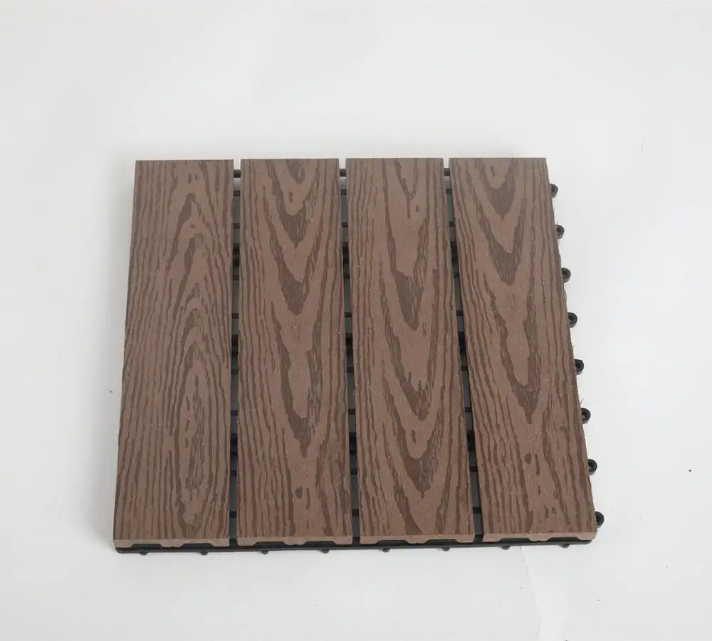 
Weather Resistant WPC decking for Outdoor Garden Floor Covering 
