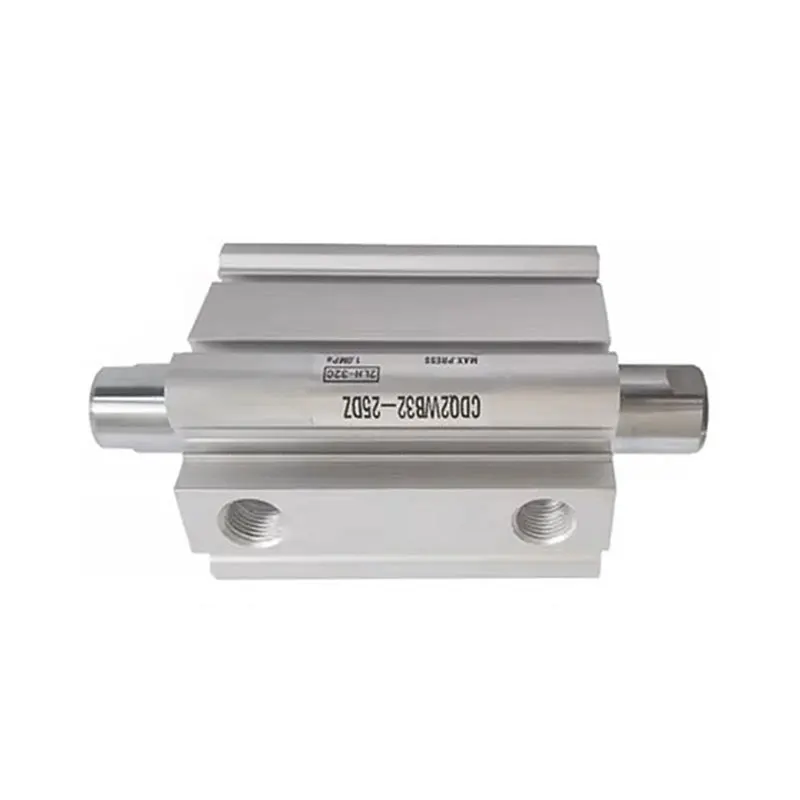 SMC cylinder CQ2WB100DZ/CDQ2WB100DMZ series double rod double end thin cylinder