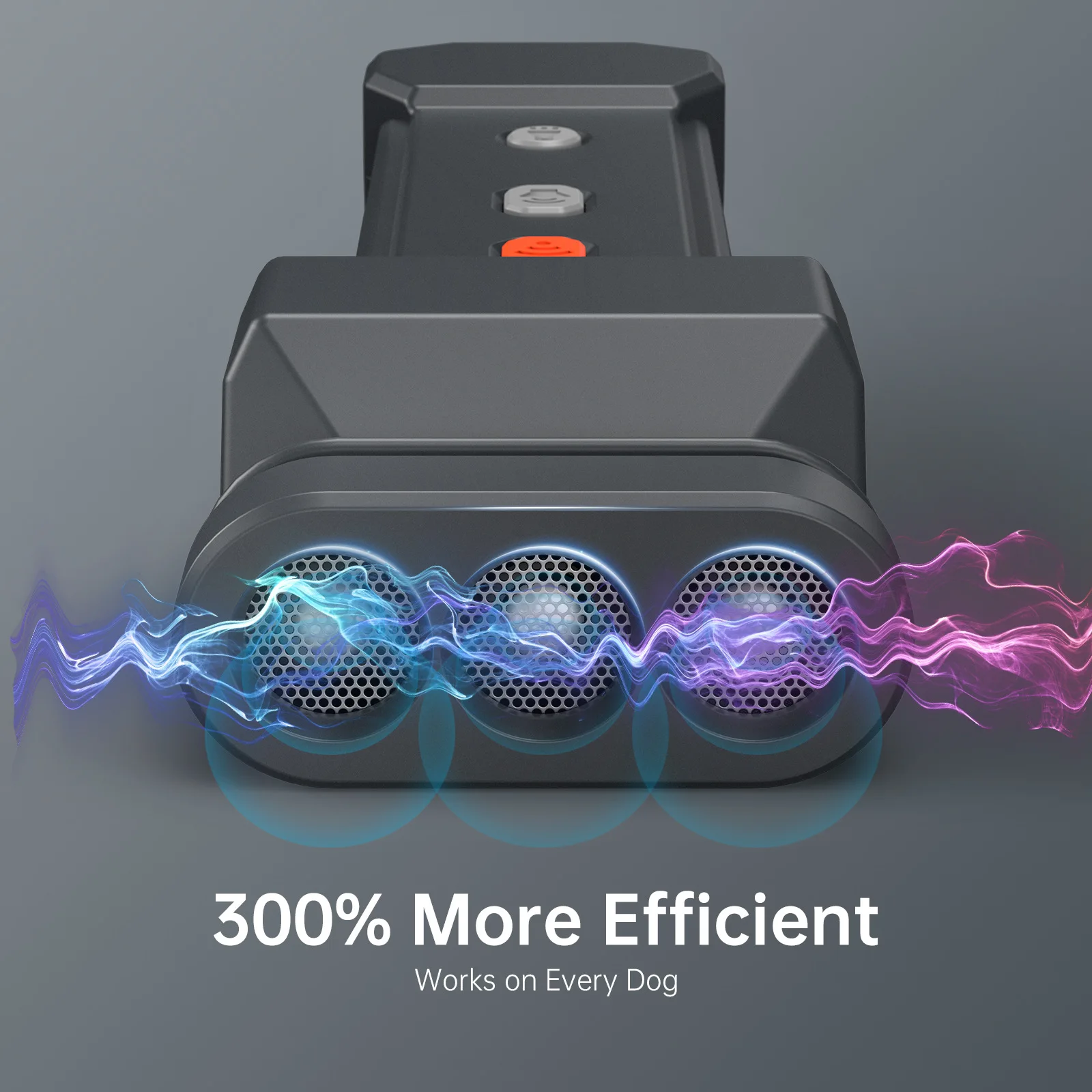 New USB Rechargeable Effective Dog Stop Bark Deterrent Device 10M Ultrasonic Anti Bark Pet Dog Training LED Dog Repeller