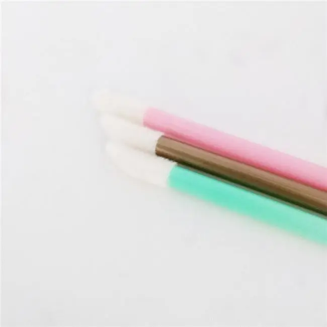 100pcs Disposable Applicator Micro Brush For Eyelashes Extensions Mascara Brush Eyelash Glue Cleaning Stick