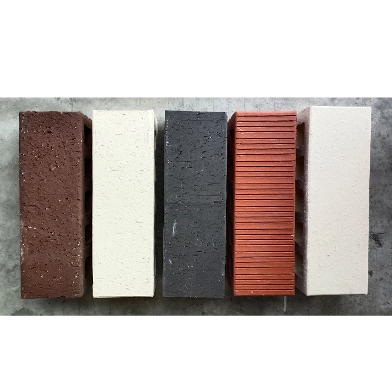 New Zealand masonry hollow red brick outdoor thin brick effect wall nature clay 3D brick wall