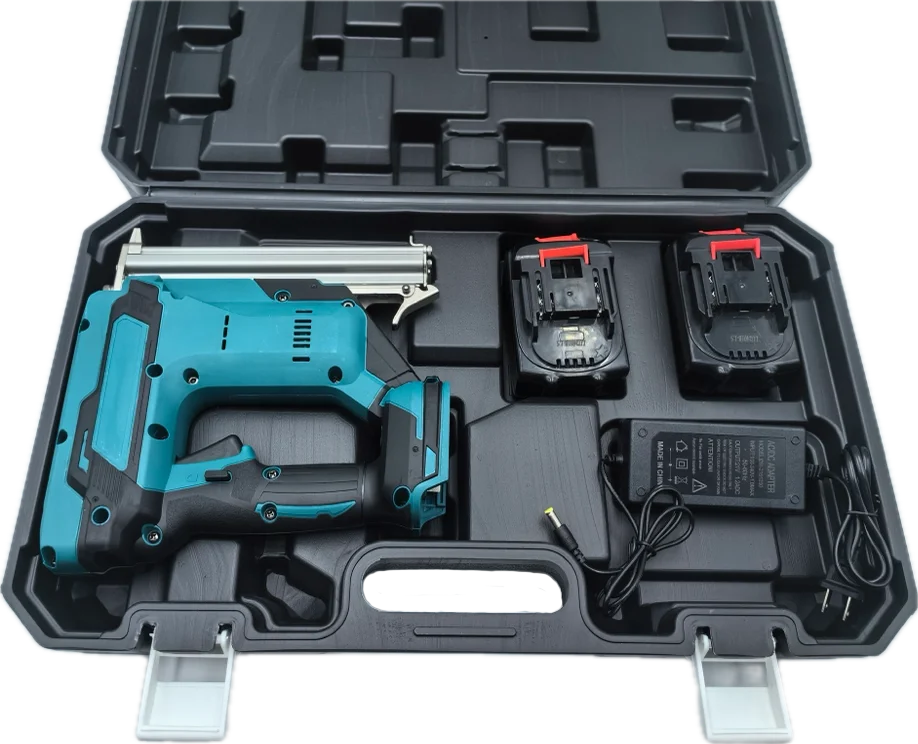 Wholesale Customized High Quality 21V Li-Ion Battery Cordless Tacker Staple Gun Nail Gun