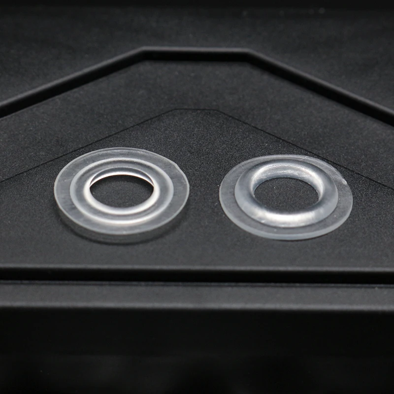 Customized Plastic Ring Air Hole Vent Eye Plastic Eyelet TPU Eyelets Garment Eyelet for Bag Curtain Tent Canvas