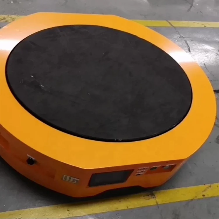 QR Code Guding AGV Automatic Guided Vehicle Warehouse Robot QR Code Guided Vehicle AGV