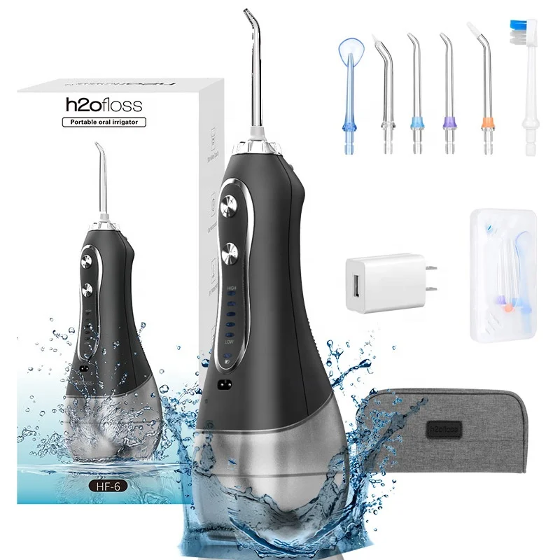 2022 Amazon Best Seller Professional water dental flosser electric rechargeable 5 modes cordless water oral irrigator