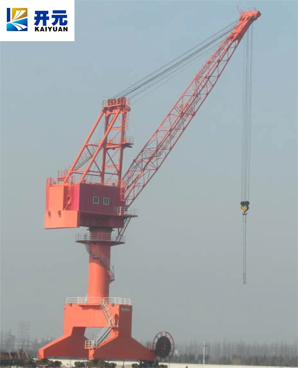 Kaiyuan New Harbour Port Crane Vehicle Shipyard Gantry Mobile Portal 25 Ton 50 Ton