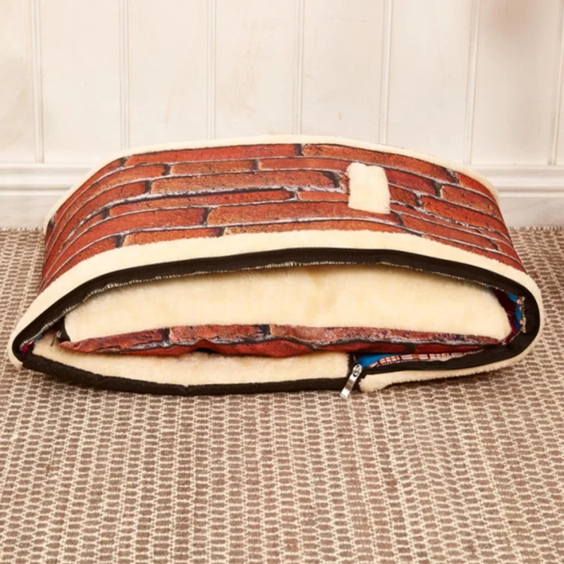 Dog Cat Four Seasons Universal Pet Foldable 2 in 1 Sofa Bed Non-slip House and Winter Soft Cozy With Mattress