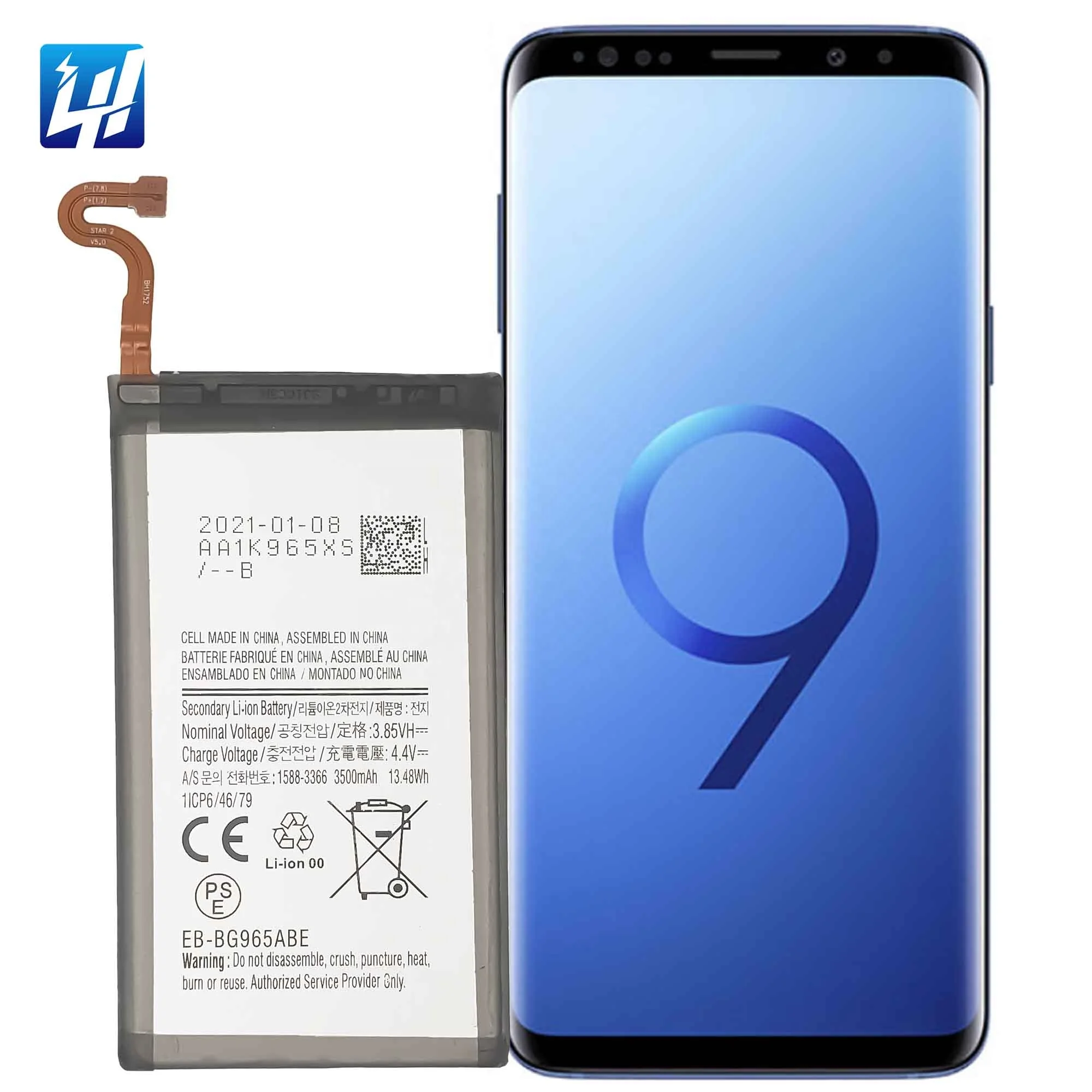 3500mAh Mobile Phone S9 PLUS Battery for Samsung S3 S4 S5 S6 S7 Edge S8 j1 j2 j3 j4 j5 j6 j7 j8 Note 2 3 4 5 8 9 10 EB-BG965ABA