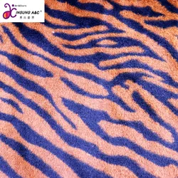 Hot Sale Soft  Make-to-order Printed Artificial Rabbit Fur Fabric for Soft Cover