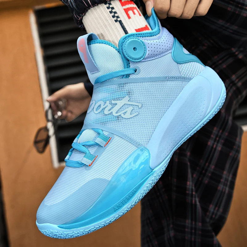 Youth Fashion Design Top Quality Light Weight Basketball Shoes Men Sport Shoes