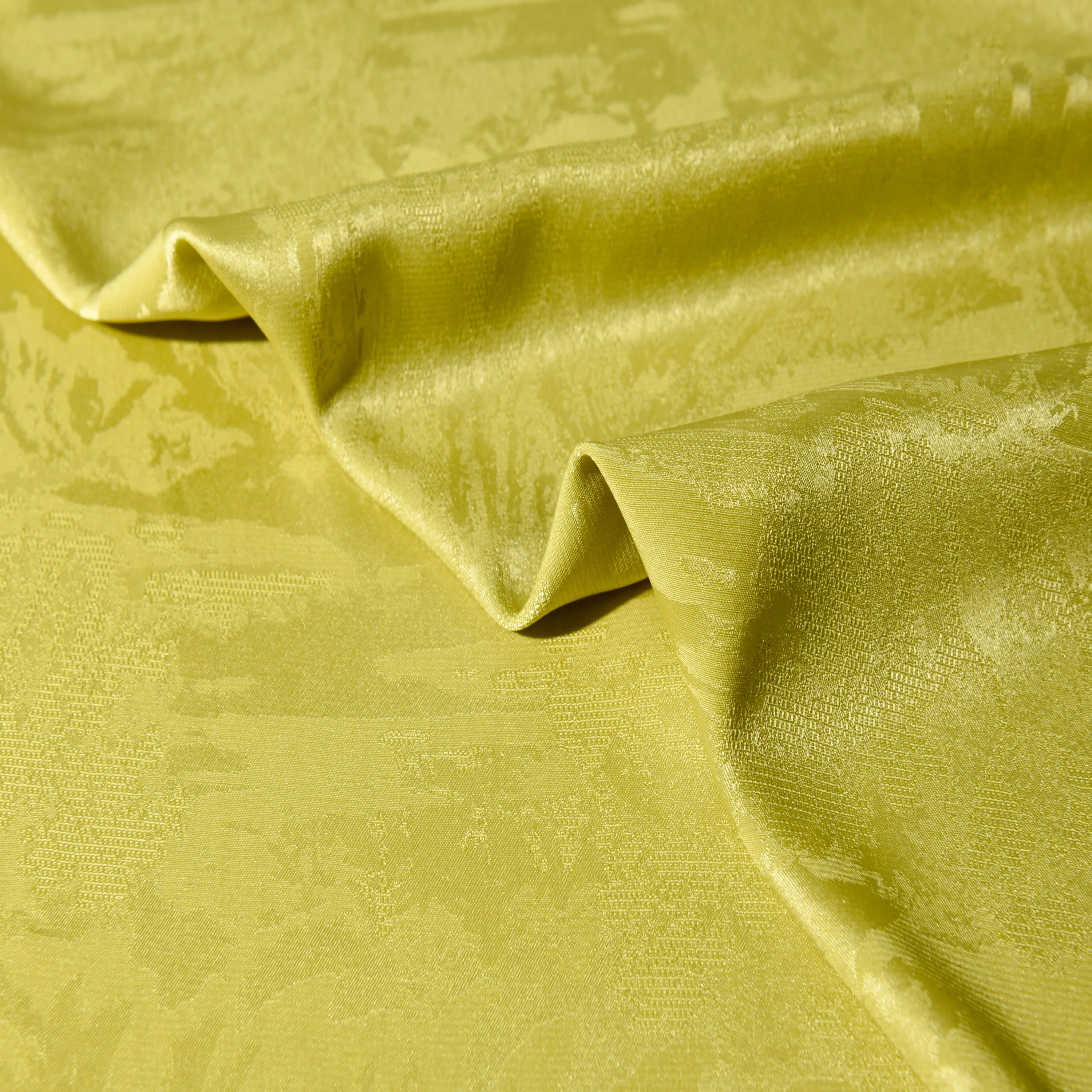 KUNYE naia acetate embossed satin silk jacquard fabric for clothing