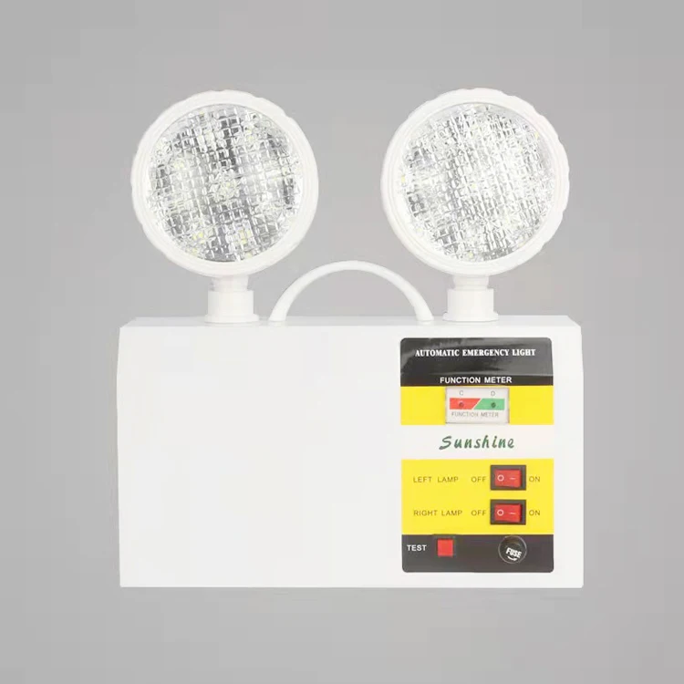 Wall Mount Rechargeable Led Charging Emergency Lights combined emergency lighting