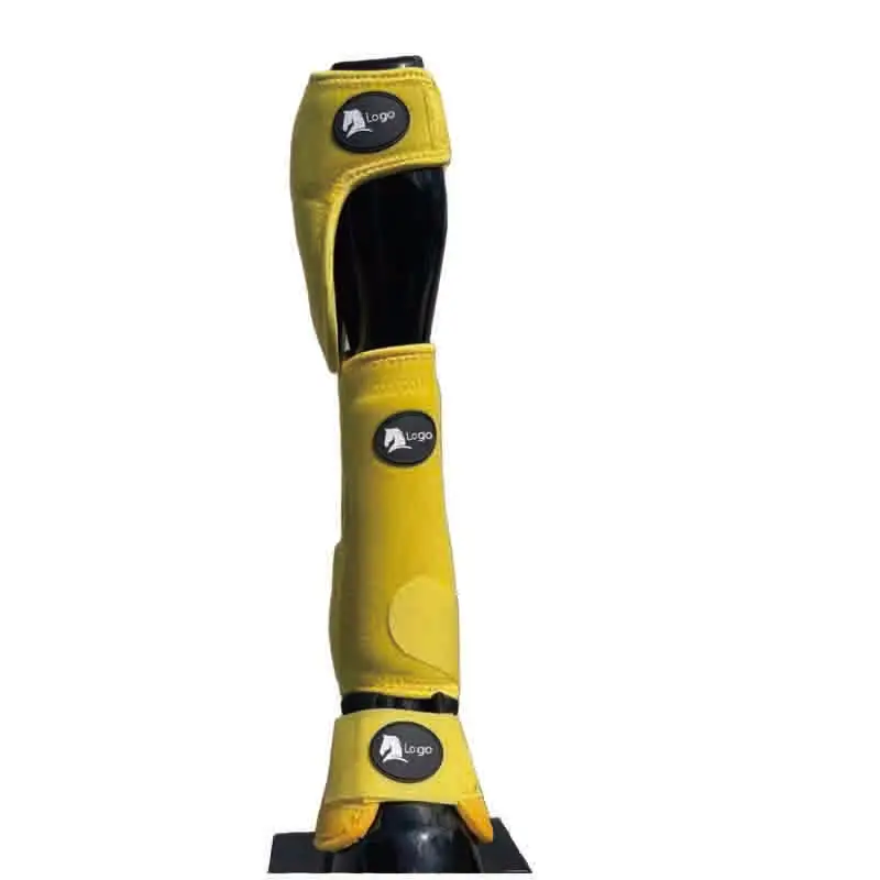 horse knee boots with horse Splint Boots set