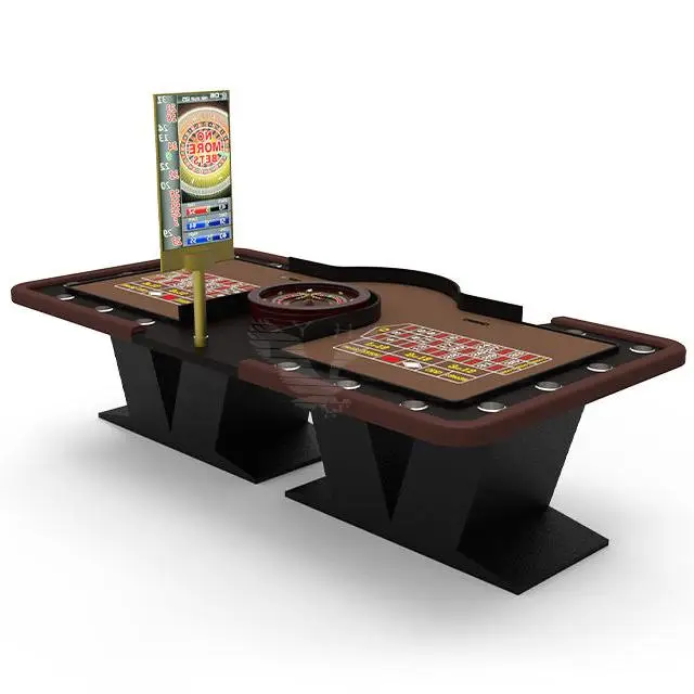YH 300cm Custom Deluxe Double Sides Roulette Table Roulette Wheel Table for Gambling