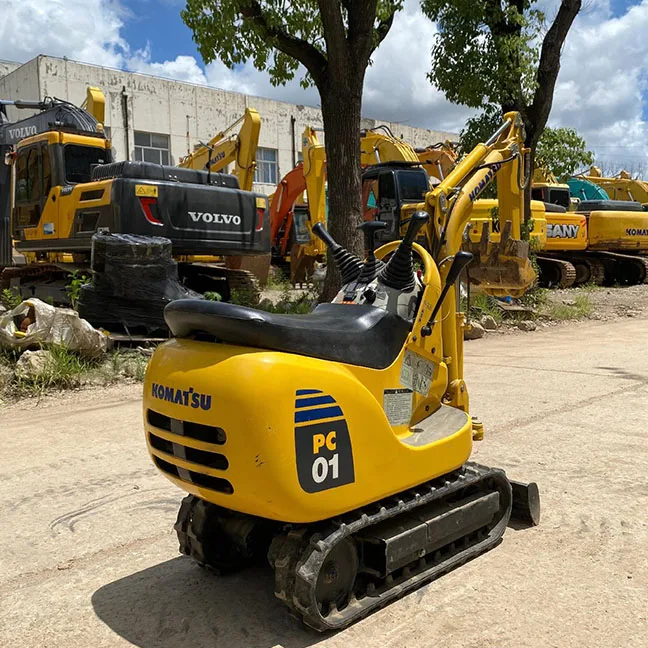 Высококачественный японский экскаватор komatsu 01 б/у 1 тонный мини-экскаватор Komatsu PC01