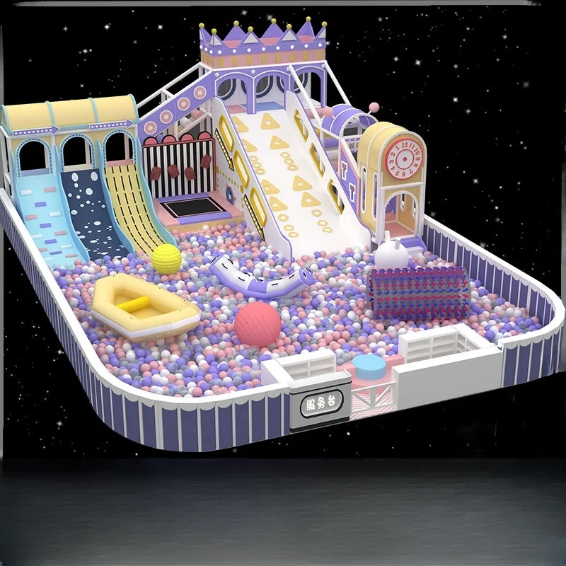 Children Playground Indoor Hot Selling Equipment Cheap Factory  Price Kids Self Funny Toys Park Playground for Kids